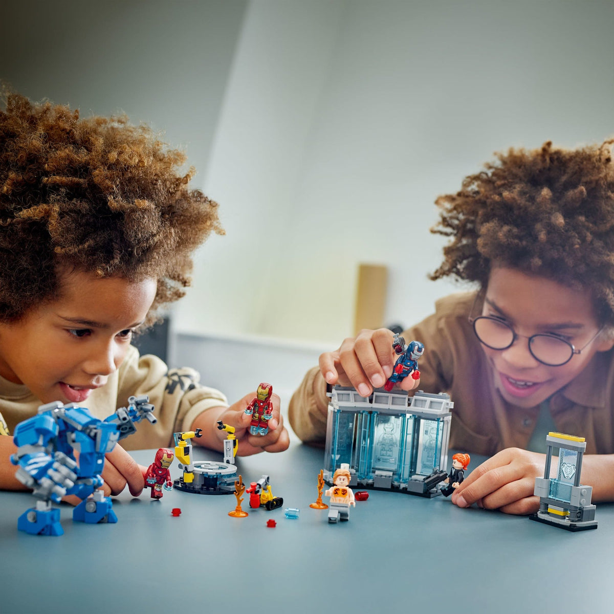Lego Iron Manin laboratorio – Haarniskahuone