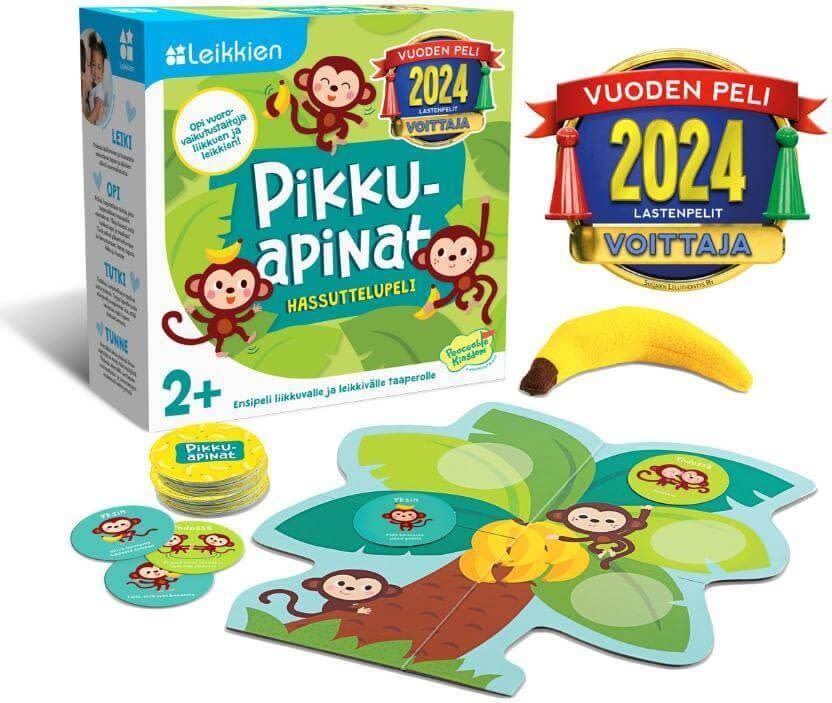 Leikkien Pikkuapinat hassuttelu lastenpeli