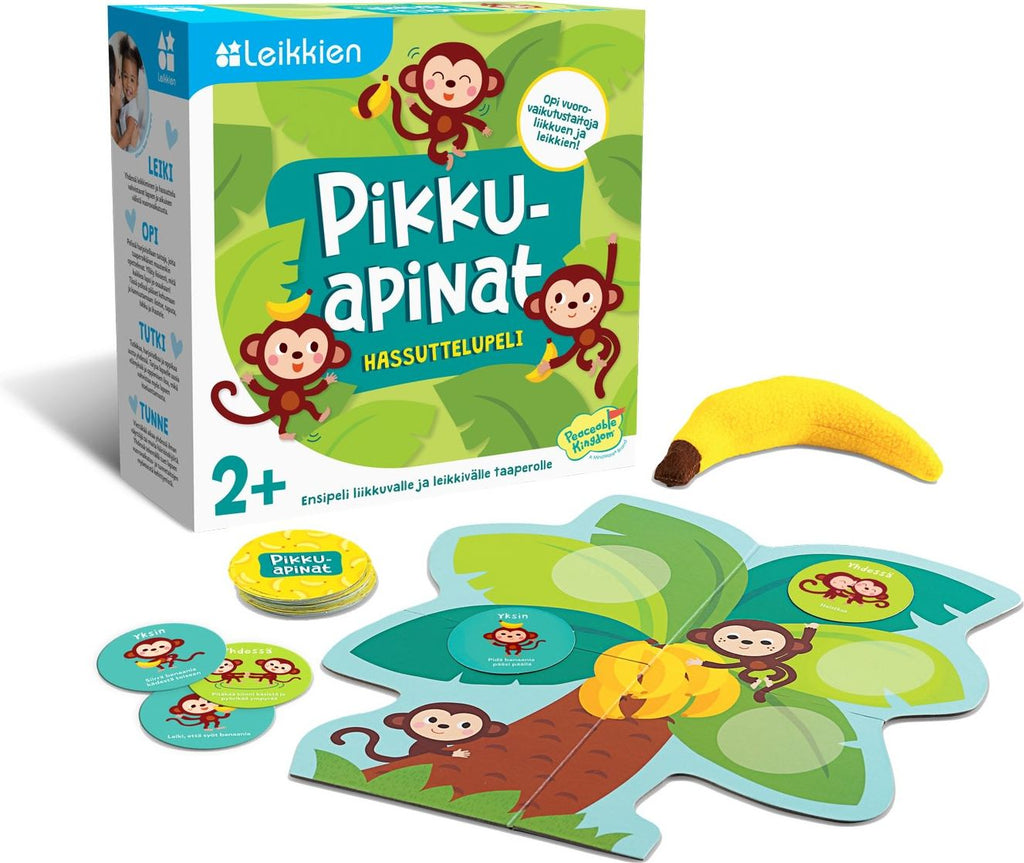 Leikkien Pikkuapinat hassuttelu lastenpeli