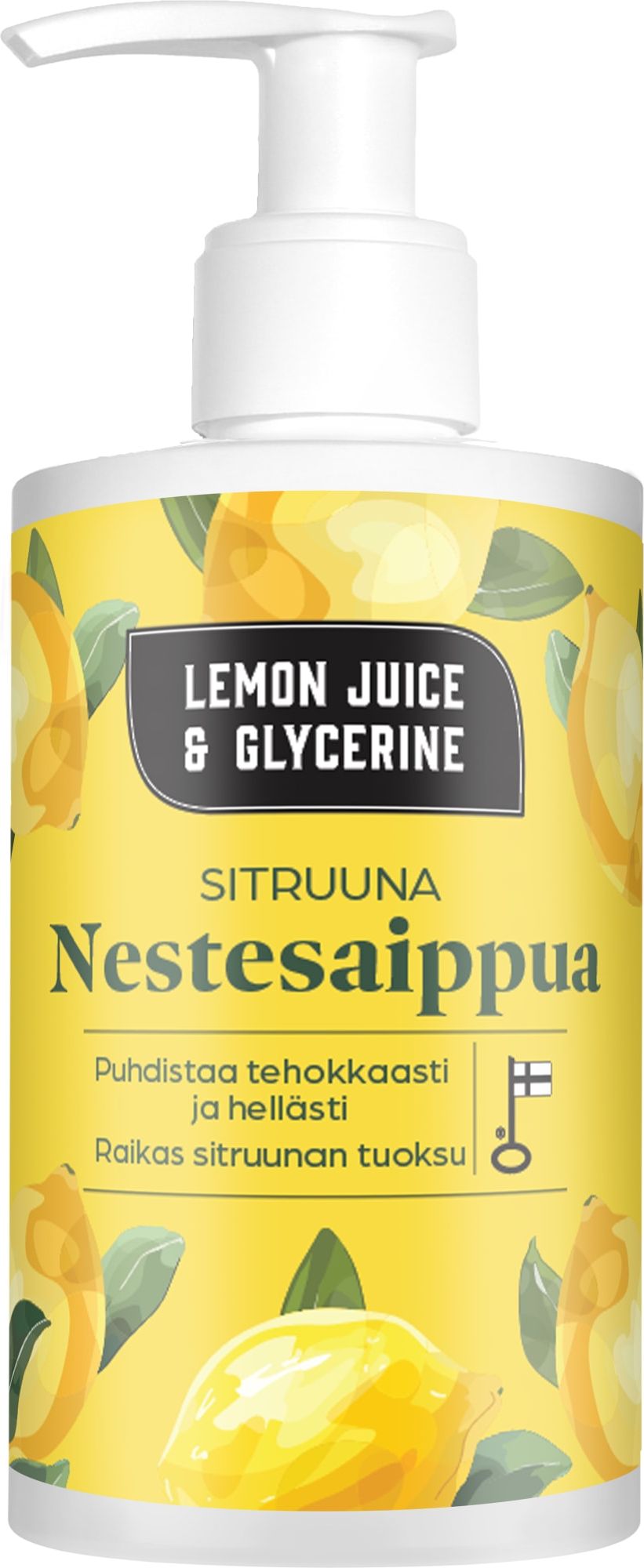 Ljg Nestesaippua sitruuna 275 ml