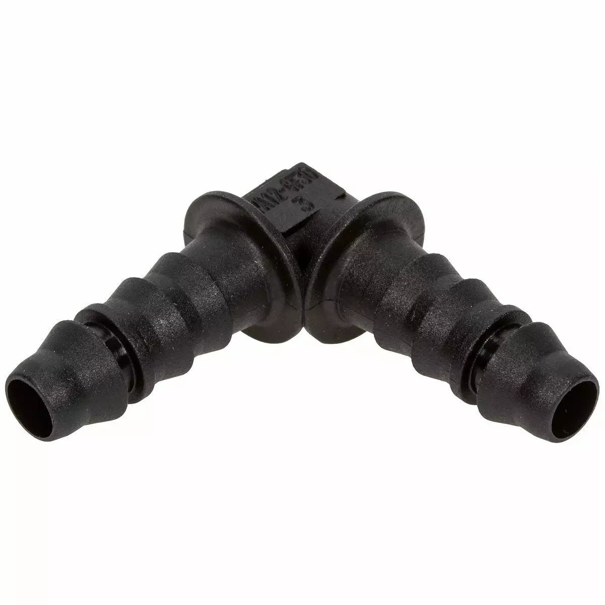 Letkuliitin kulma 6 mm 4 kpl PA12-GF30