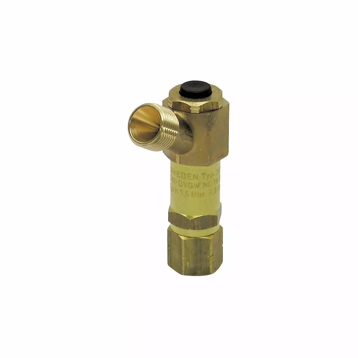Letkurikkoventtiili 3/8"0-2 bar