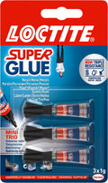 Loctite Super Glue Mini Dose 3x1 g