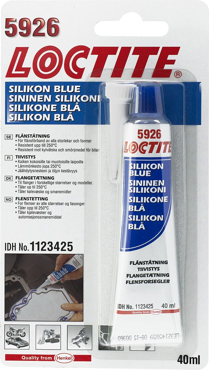 Loctite moottorisilikoni sininen SI5926 40 ml