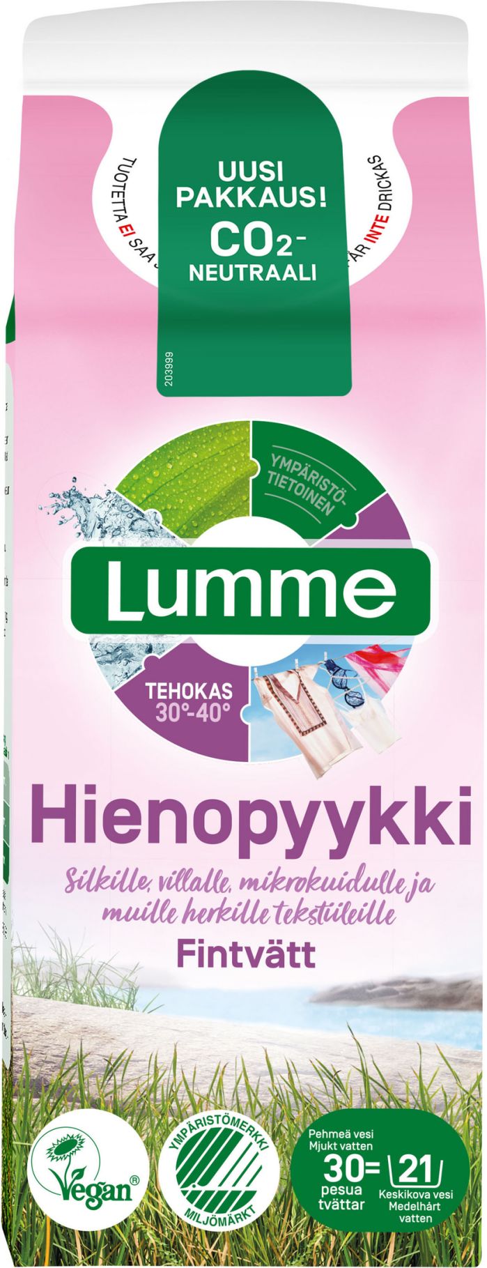 Lumme Hienopyykki Pyykinpesuneste 750 ml