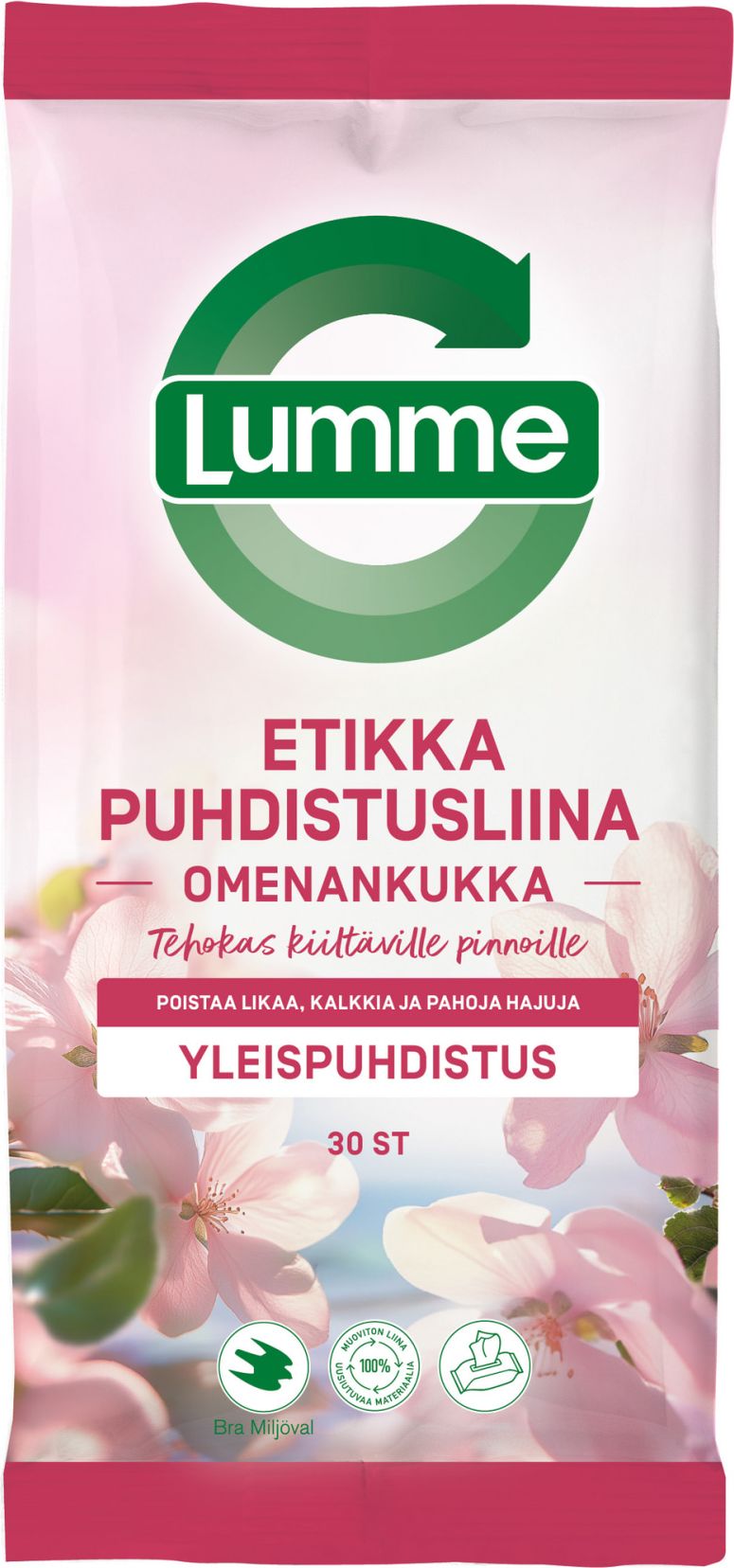 Lumme Omenankukka Etikkapuhd.liina 30 kpl