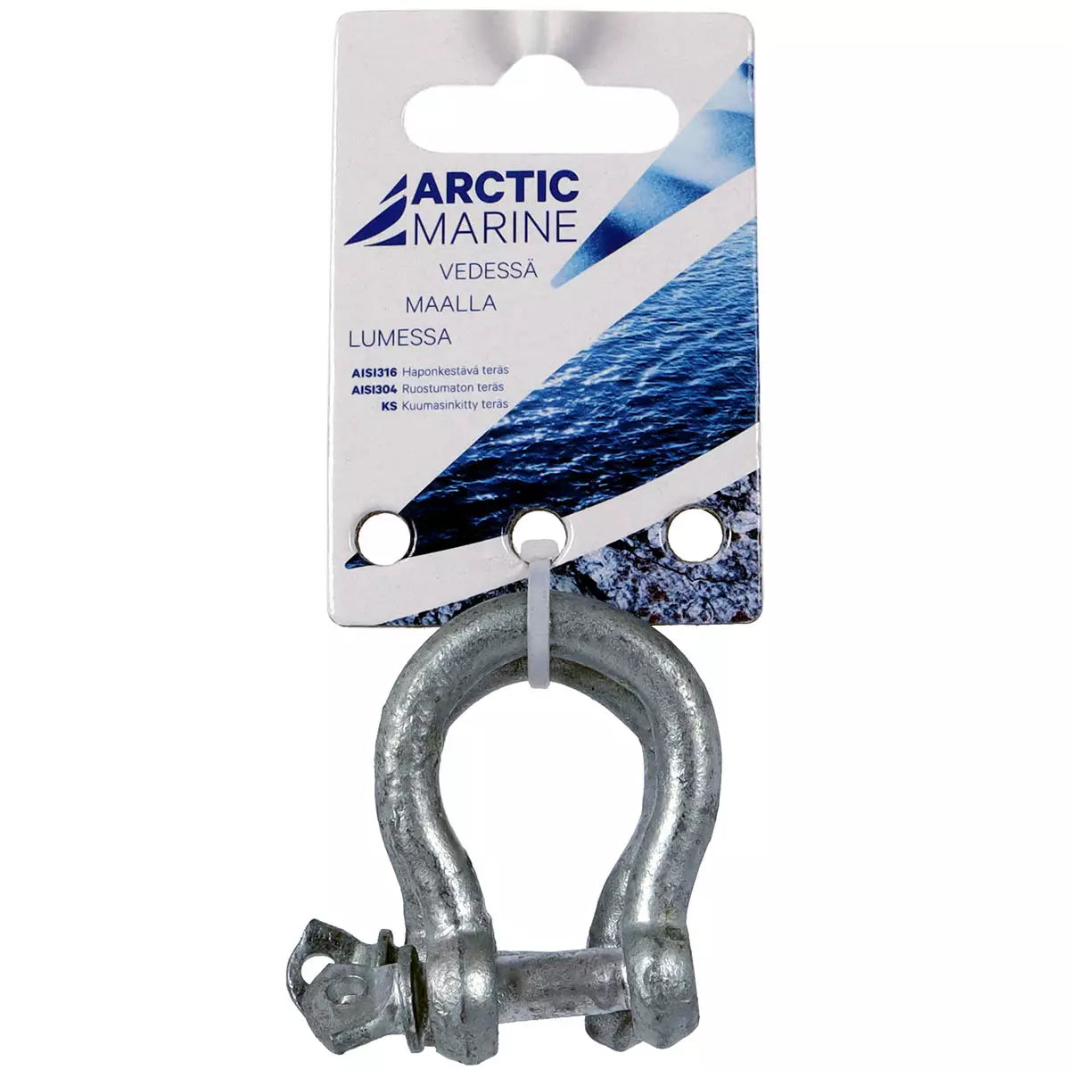 Arctic Marine Lyyrasakkeli 6 mm, 2 kpl, znk