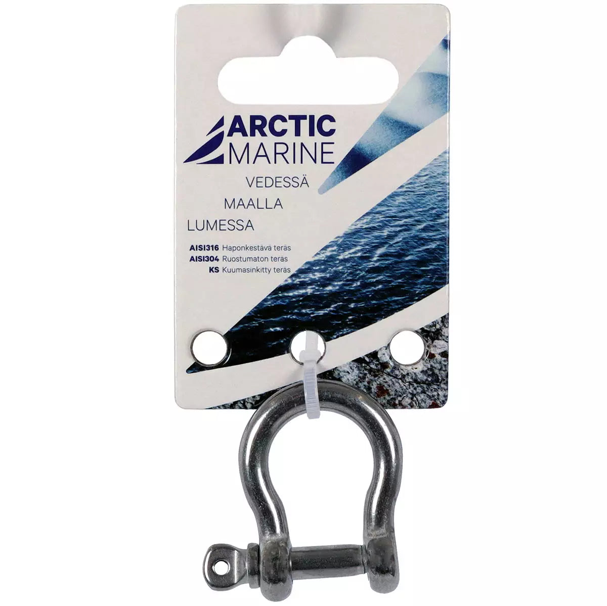 Arctic Marine Lyyrasakkeli 6 mm AISI316