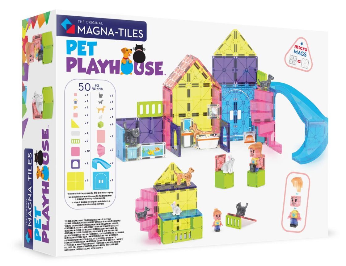 Magna-Tiles Lemmikkileikkimaa 50 osaa