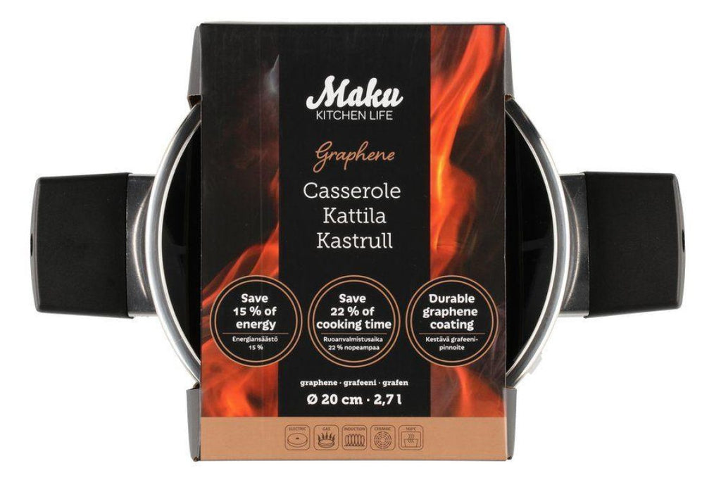 Maku Kattila grafeeni 20 cm 2,7 l