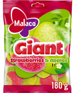 Giant strawberries and apples180g