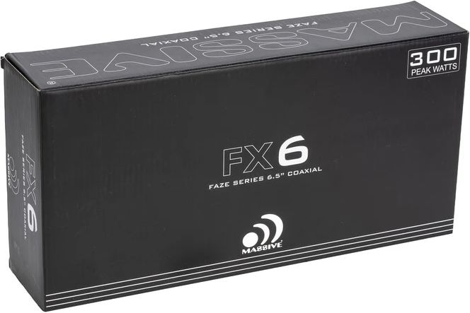 Autokaiutin pari koaksiaali 6,5" fx