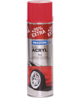 Spraymaali AutoACRYL Punainen 500 ml