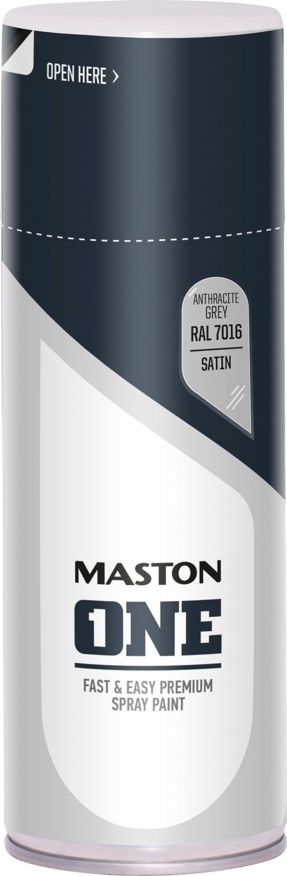 Spraymaali one - Satiini Antrasiitinharmaa RAL7016 400 ml