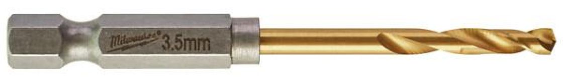 Milwaukee metallipora hssg tin 3,5 mm 2p