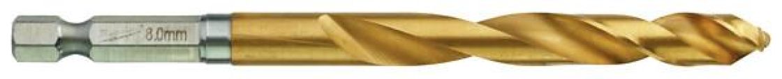 Milwaukee metallipora hssg tin 8 mm