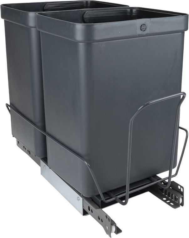 Jätevaunu setti 2x10 l Sanko