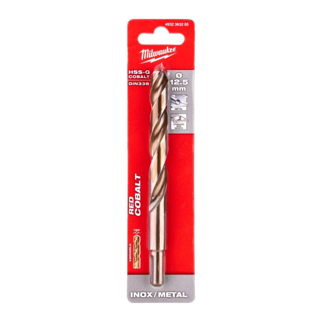 Milwaukee metallipora hssco 12,5x151 mm