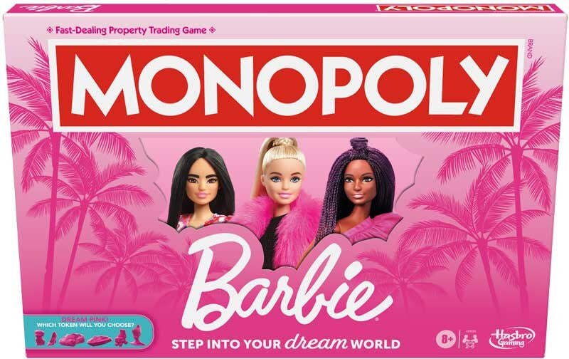 Monopoly Barbie Lautapeli eng.