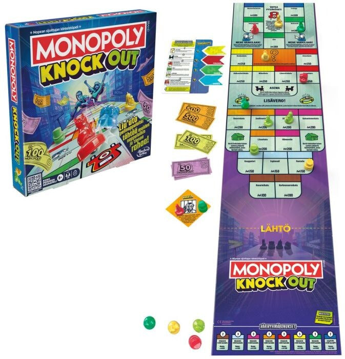 Monopoly Knockout lautapeli