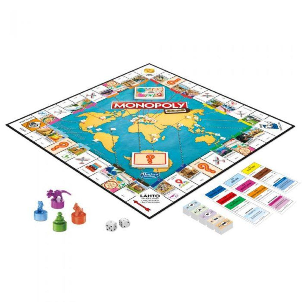 Hasbro Games Monopoly Matkusta maailmanympäri fi