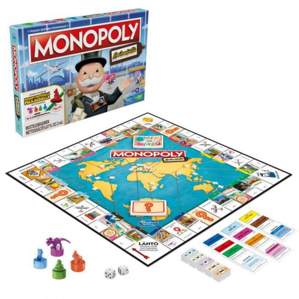 Hasbro Games Monopoly Matkusta maailmanympäri fi