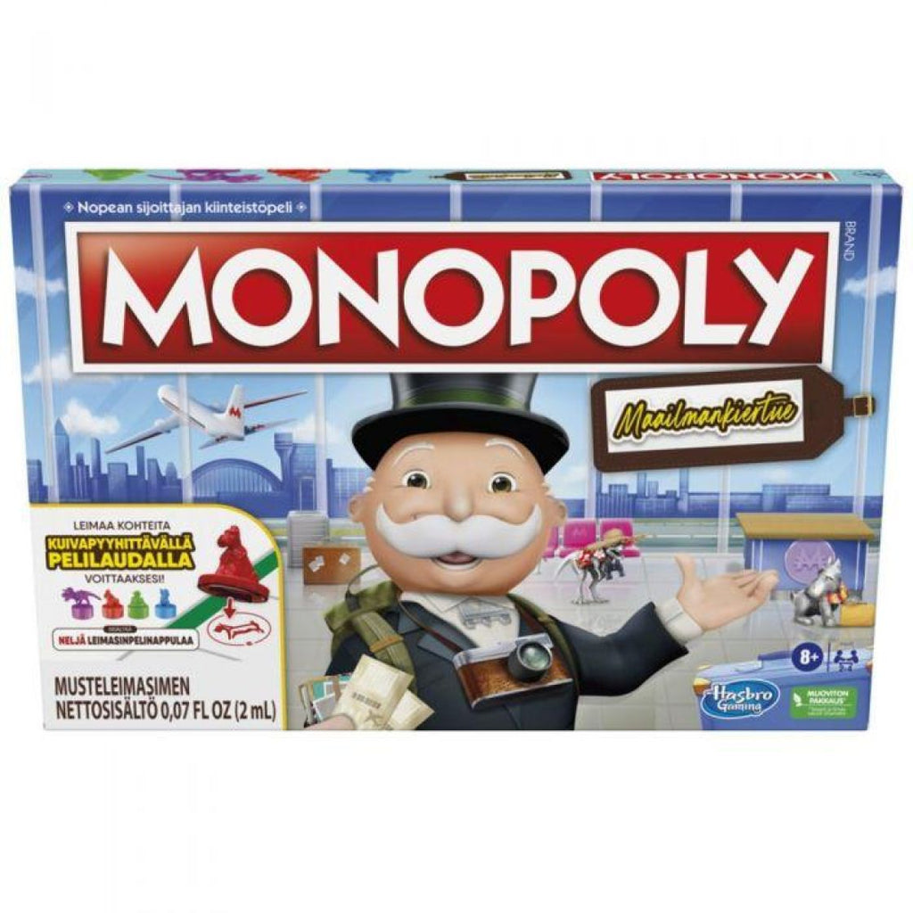 Hasbro Games Monopoly Matkusta maailmanympäri fi