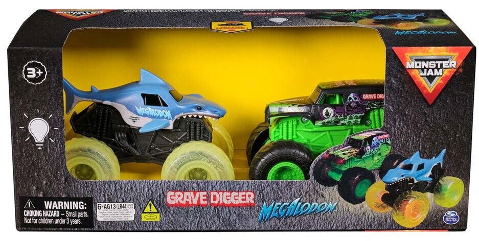 Monster Jam Glowing Light 2-pack