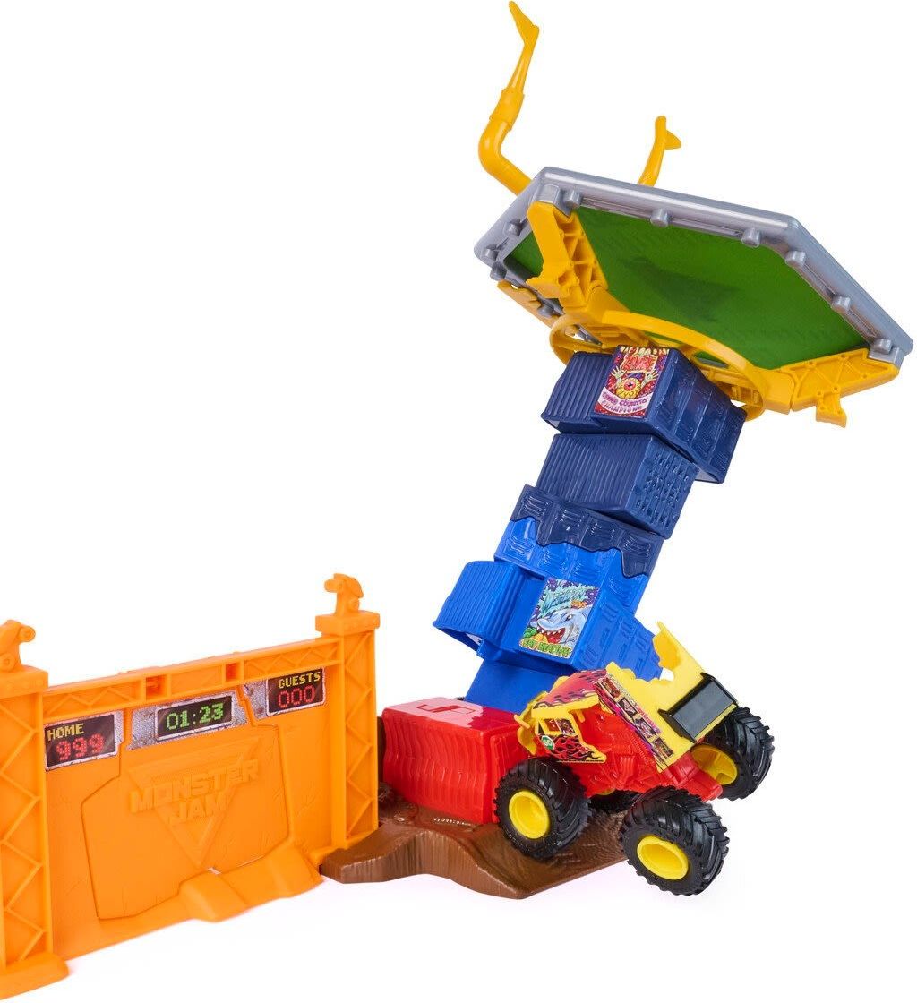Monster Jam Smash & Bash Crash Course Playset