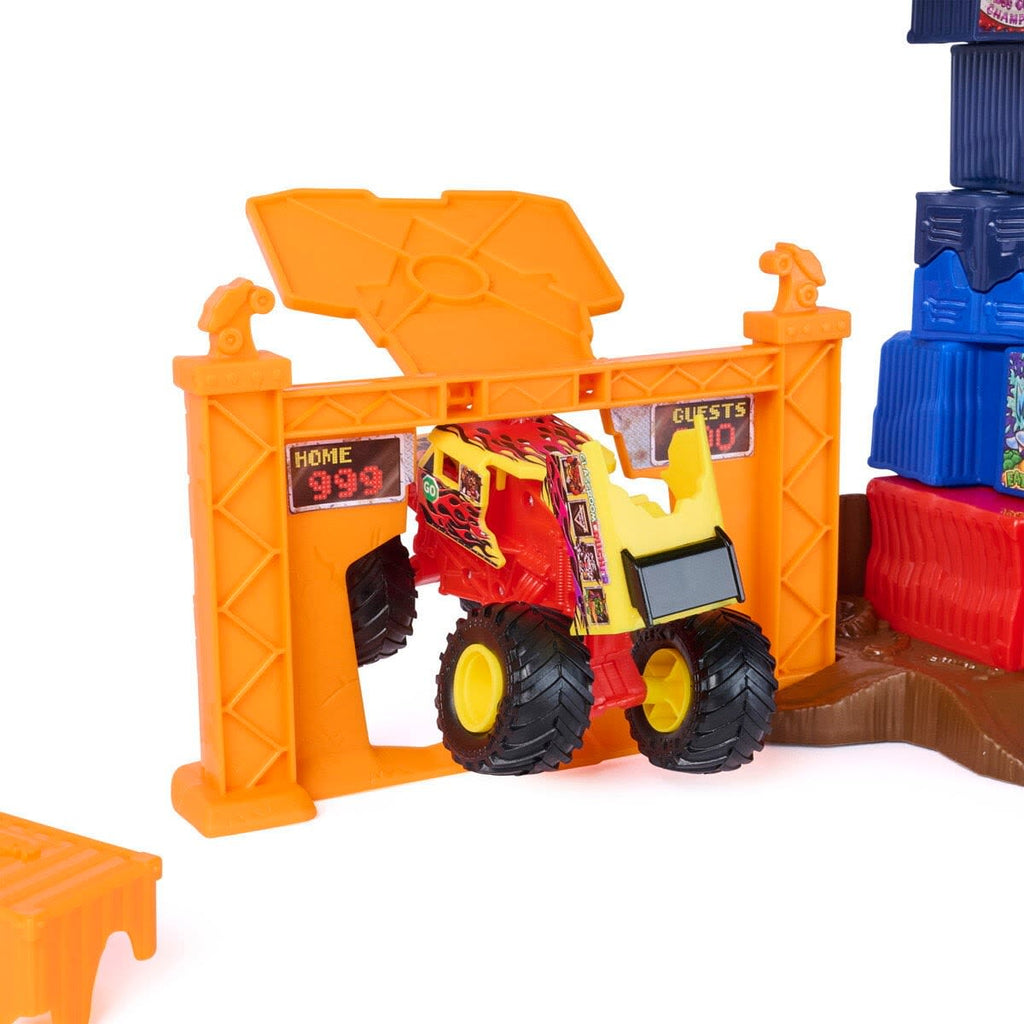 Monster Jam Smash & Bash Crash Course Playset
