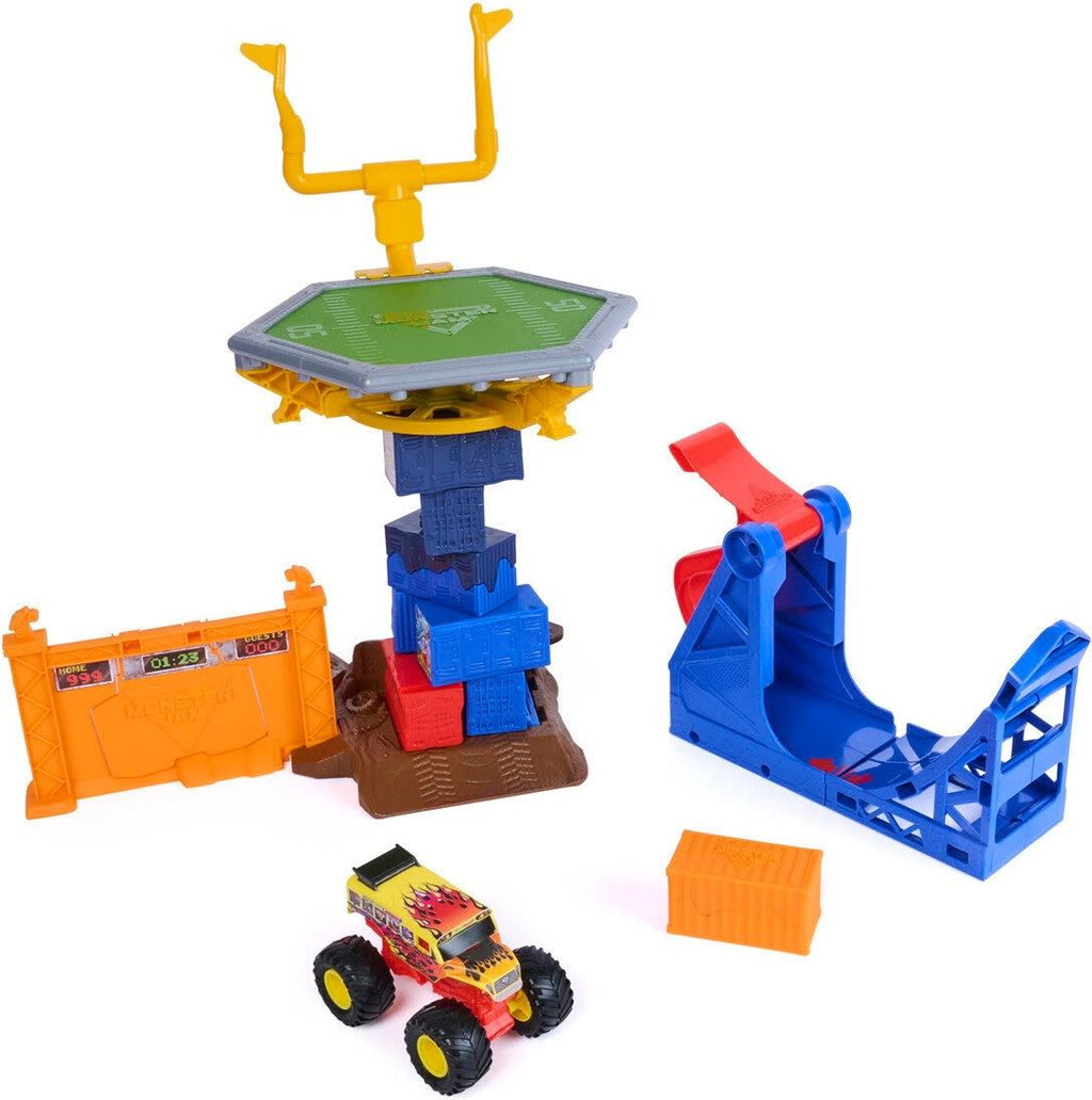 Monster Jam Smash & Bash Crash Course Playset