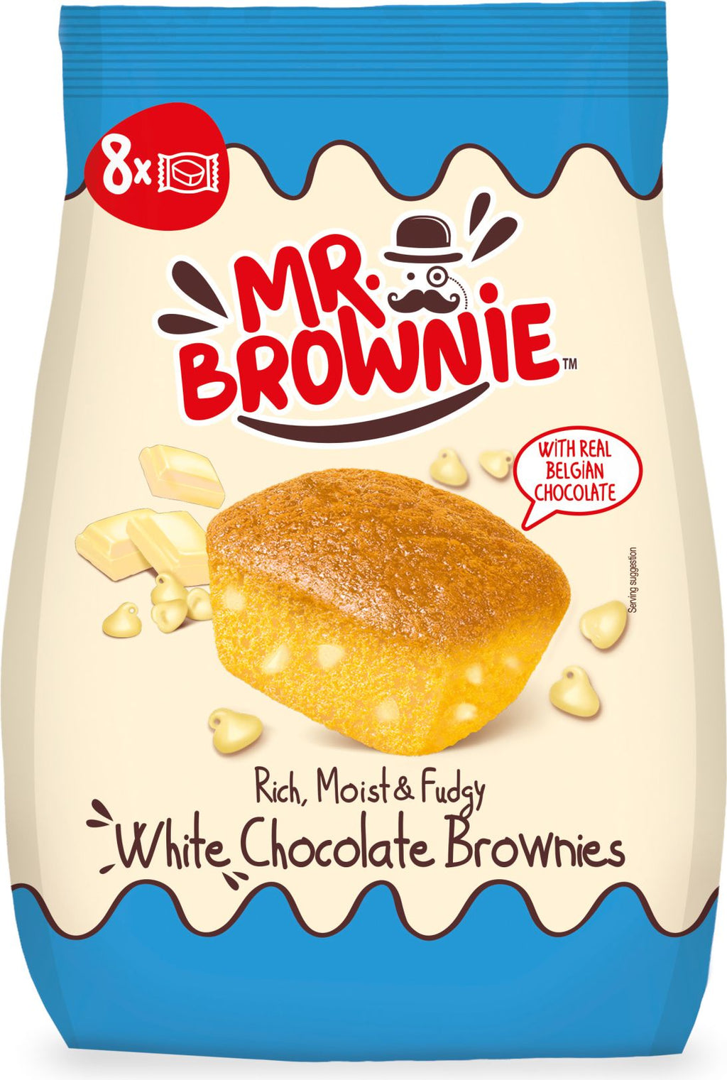 Mr Brownie White Chocilate