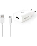 Seinälaturi | 2,1 a | Irtokaapeli | Micro-USB | Valkoinen