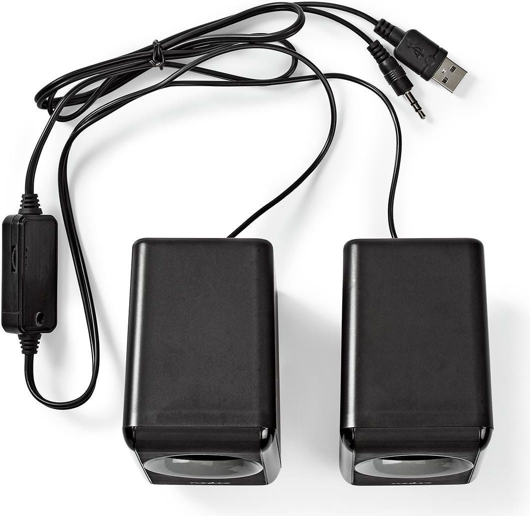 Nedis PC-Kaiutin | 2.0 | 18 w | 3,5 mm:n Liitäntä