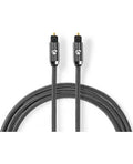Nedis Optinen Audiokaapeli | TosLink uros - uros | 5.00 m