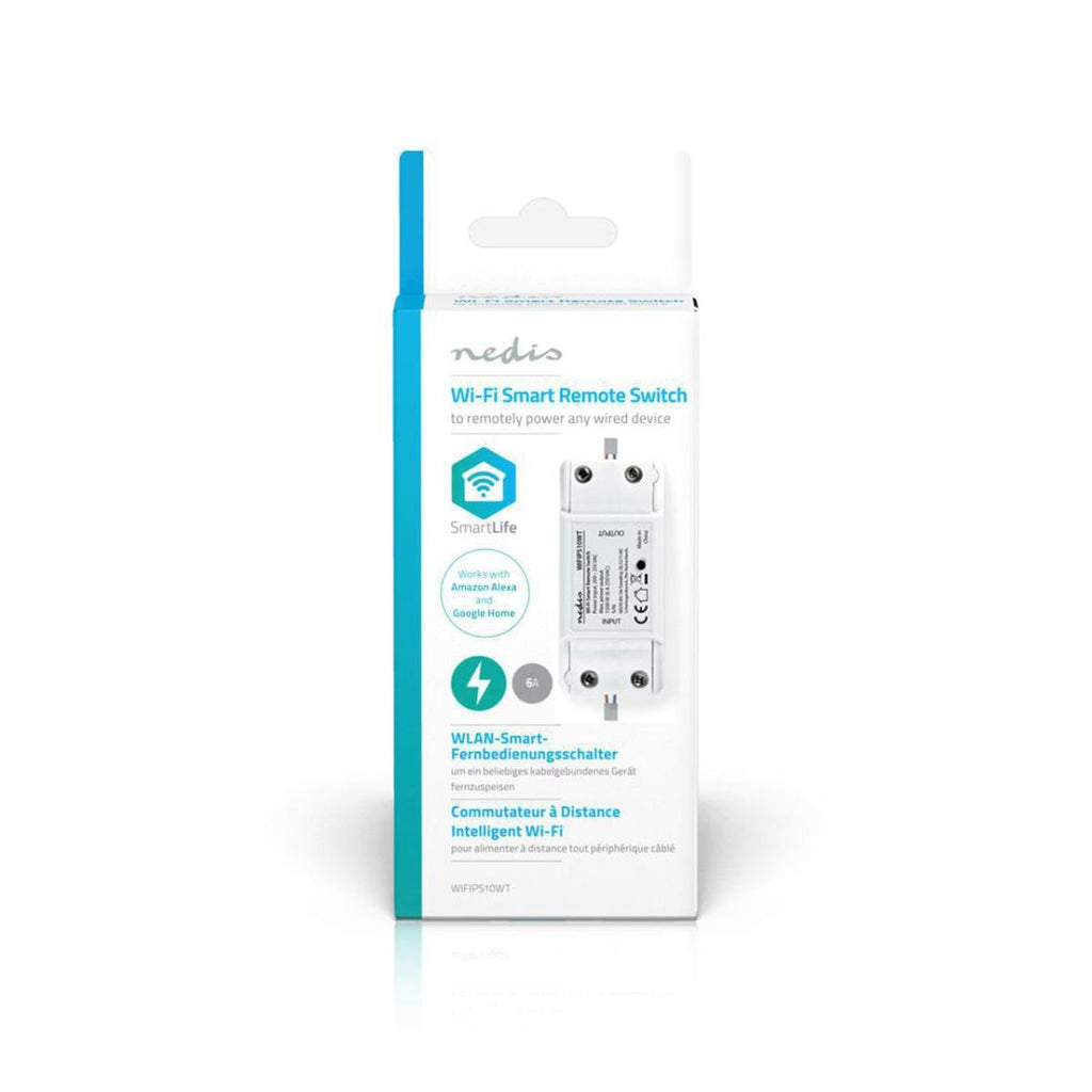 Nedis SmartLife Älykäs Wi-Fi-Kytkin | Johdotukseen Asennettava | 10 a