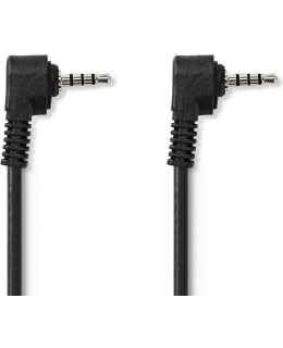 AV-kaapeli, 3,5 mm 3,5 mm, av, Uros - 3,5 mm, av, Uros 2,0 m Musta