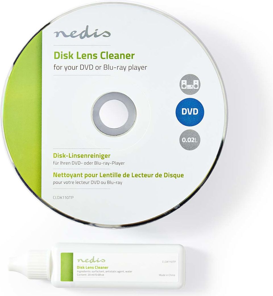 Nedis Puhdistuslevy DVD