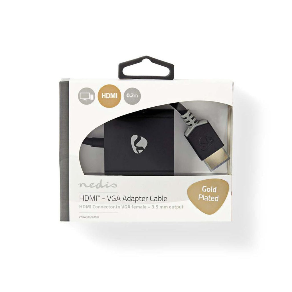 Nedis HDMI–VGA-kaapeli
