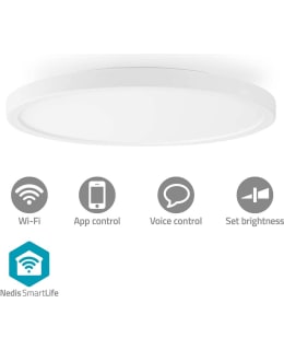 Nedis SmartLife Kattovalo | Wi-Fi | 1800 lm | 2700 - 6500 k | IP20