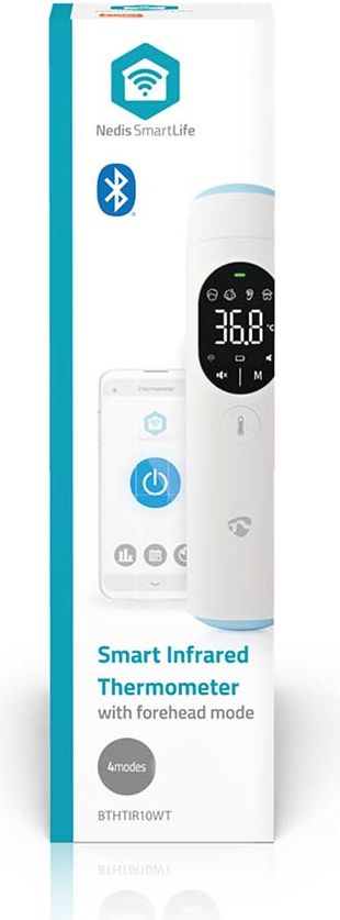 Nedis SmartLife Infrapunalämpömittari | Korva / Otsa