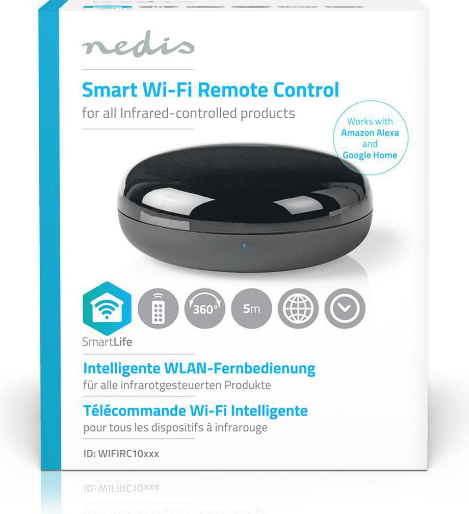 Nedis Wi-Fi-Ohjattava yleiskaukosäädin | Infrapuna