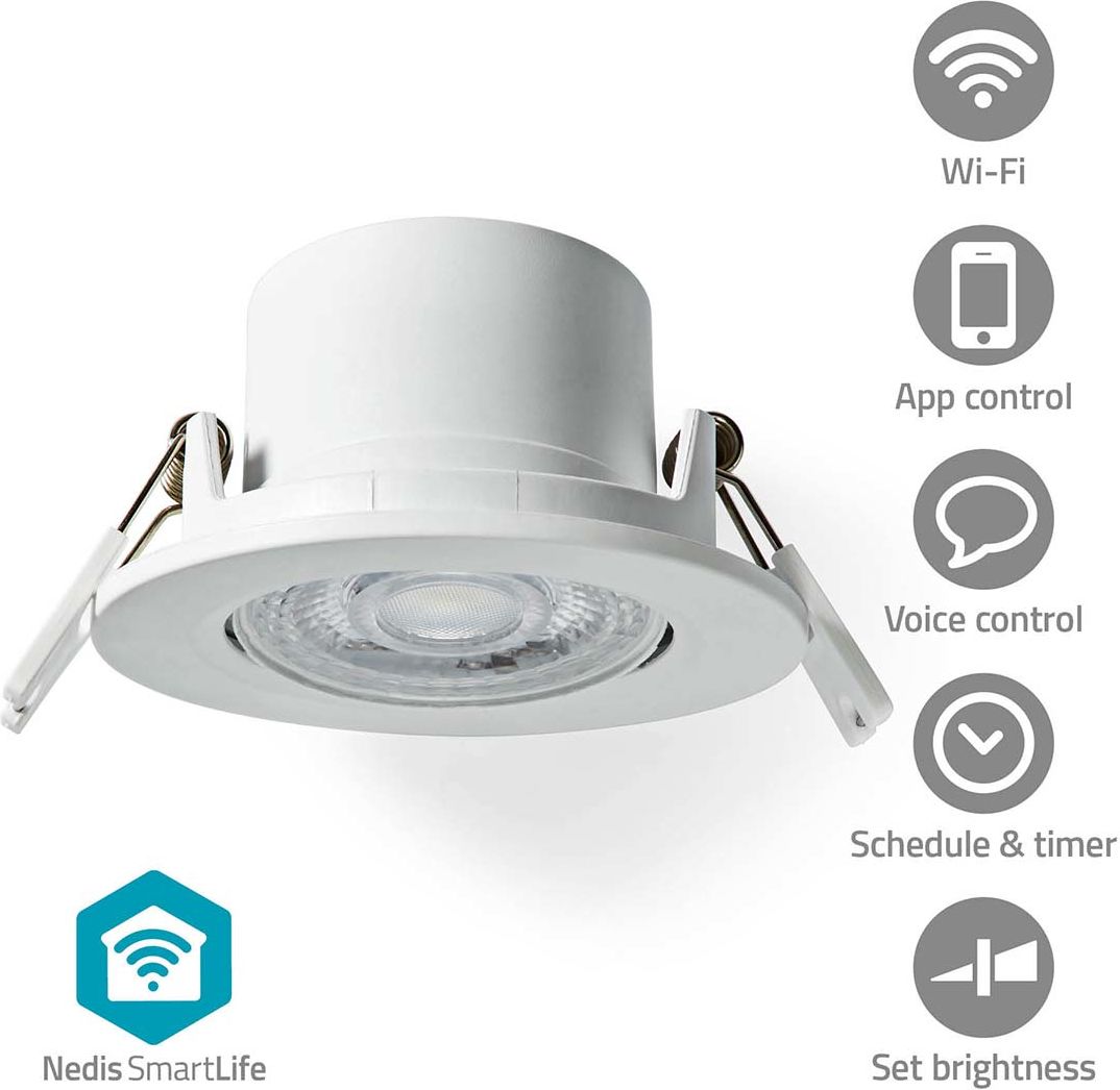 Nedis SmartLife Kattovalo | Wi-Fi | 360 lm | 2700 - 6500 k | IP20