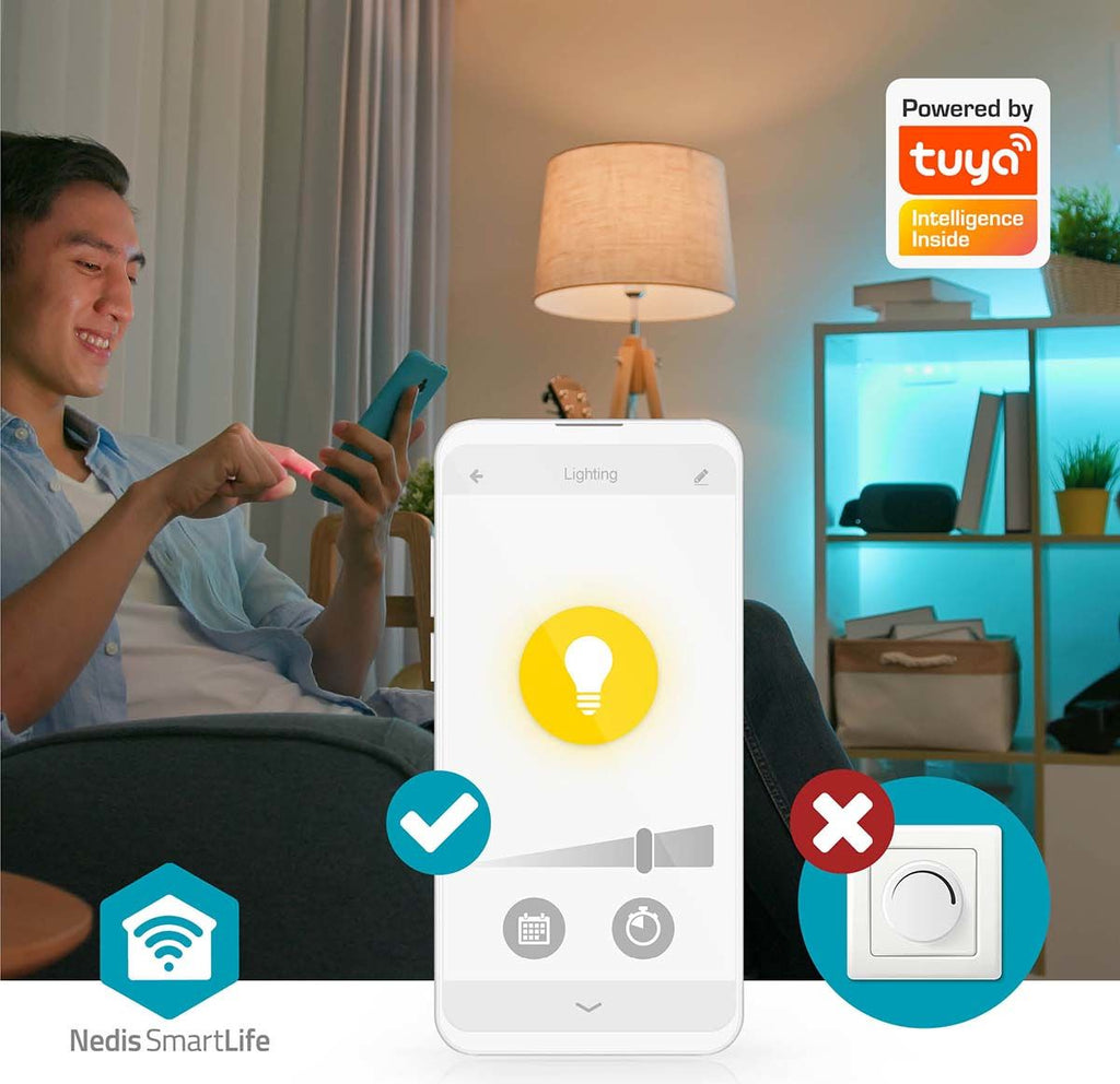 Nedis SmartLife Kattovalo | Wi-Fi | 360 lm | 2700 - 6500 k | IP20