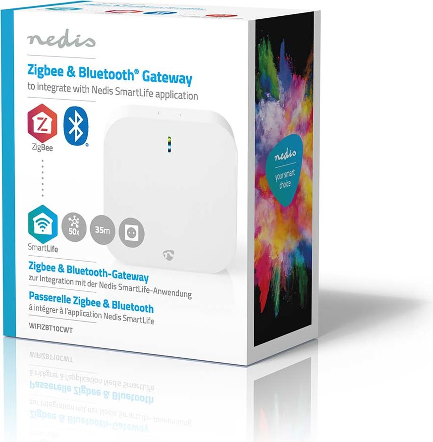 Nedis Zigbee Yhdyskäytävä | Bluetooth / Wi-Fi / Zigbee 3.0
