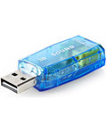 Äänikortti | 3D sound 5.1 | USB 2.0 | 3,5 mm:n Kaksoisliitin