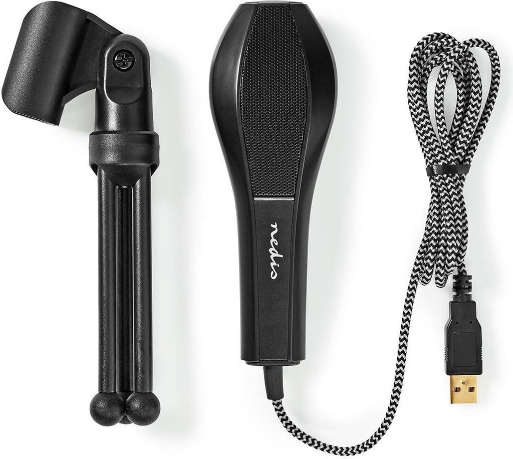 Mikrofoni | Käyttökohde: Kannettava / Pöytätietokone | / Langallinen | 1x USB