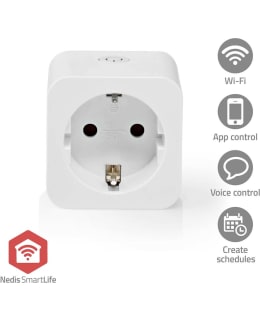 Nedis SmartLife Älypistorasia | Zigbee 3.0 | Virtamittari