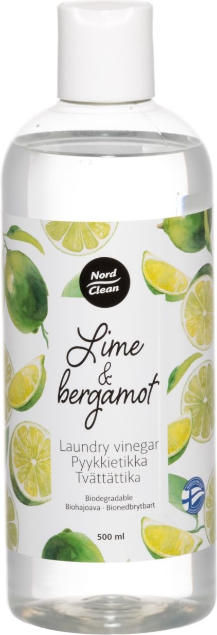 Nord Clean Pyykkietikka Lime & Bergamot 500 ml