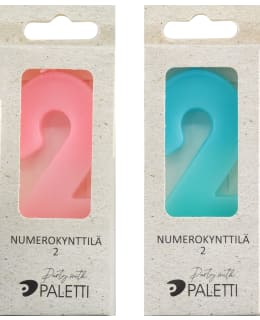 Numerokynttilä 2